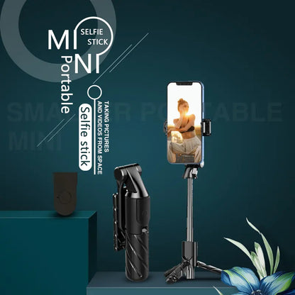 Selfie Stick Bluetooth Techsuit K03, Universal, Schwarz