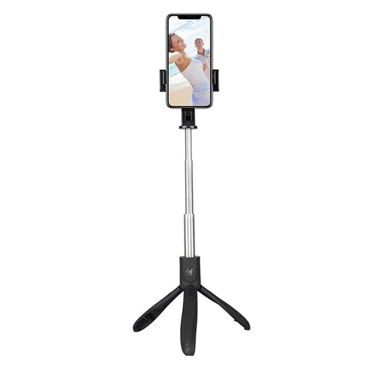 Selfie Stick Bluetooth Techsuit K06, Universal, Schwarz