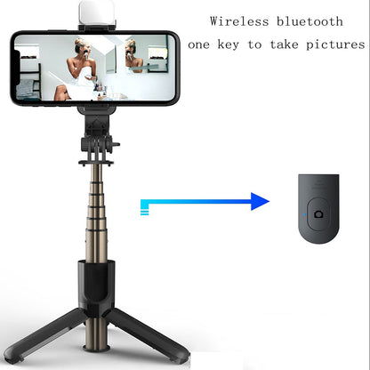 Selfie Stick Bluetooth Techsuit L11s, Universal, Black