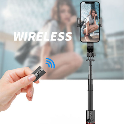 Selfie Stick Bluetooth Techsuit L12, Universal, Schwarz