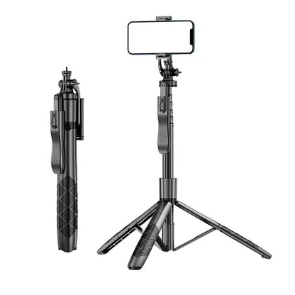 Selfie Stick Bluetooth Techsuit L16, Universal, Schwarz