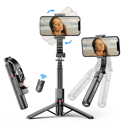 Selfie Stick Bluetooth Techsuit L19s, Universal, Schwarz