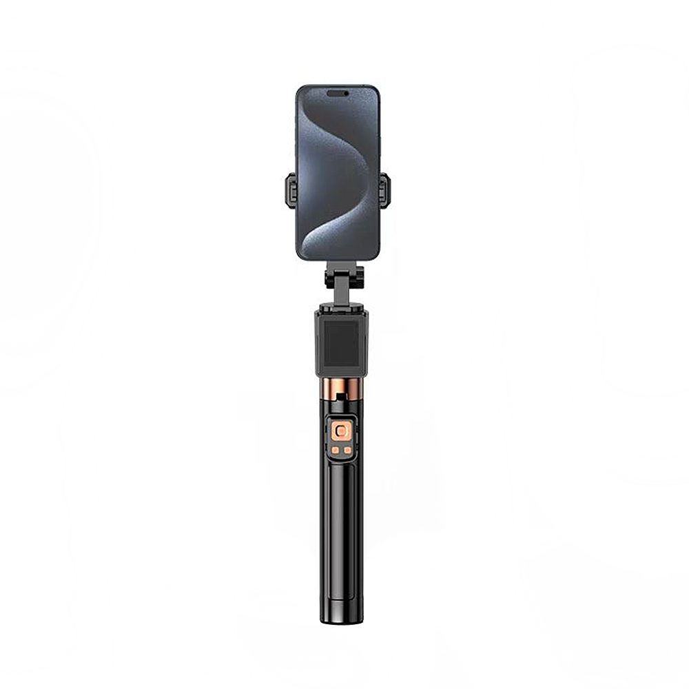 Selfie Stick Bluetooth XO Design SS23 Dual Lights, Universal, Schwarz