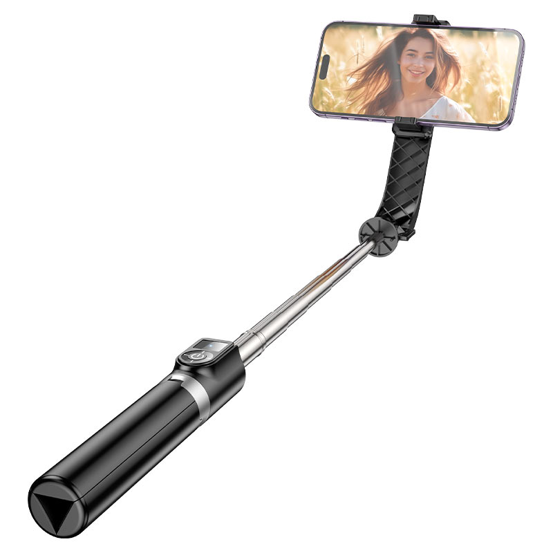 Selfie Stick Bluetooth HOCO K20, Universal, Schwarz