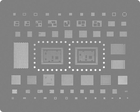 BGA Stencil Relife RL-044 IPZ16 for Apple iPhone 17, CPU