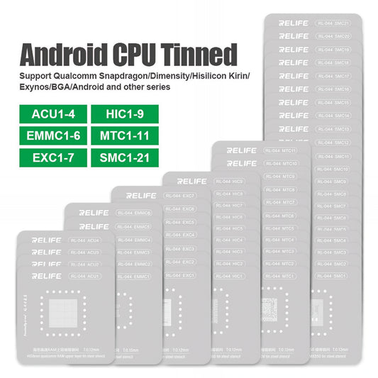 BGA-Schablone Relife RL-044 für Android-CPU
