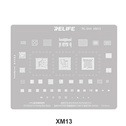 BGA Reballing Stencil RL-044 V2.0 for Xiaomi Series CPU