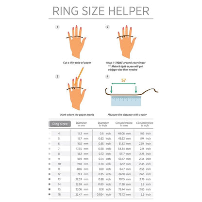 Smart Ring Techsuit R02, Size 11, Rose Gold