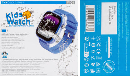 Smartwatch HOCO Y101 Kids Call, Blau