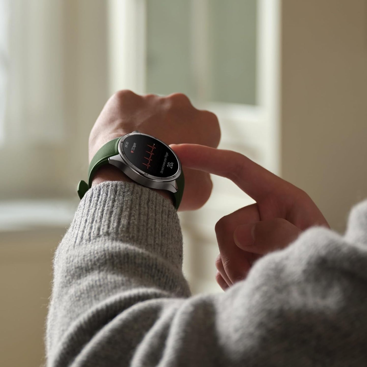 Smartwatch OnePlus Watch 3, 46mm, Grün, Wiederaufbereitet 5491100341