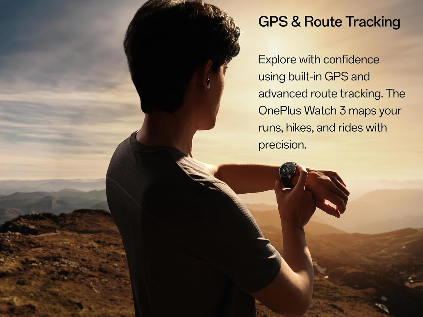 Smartwatch OnePlus Watch 3, 46mm, Black 5491100340