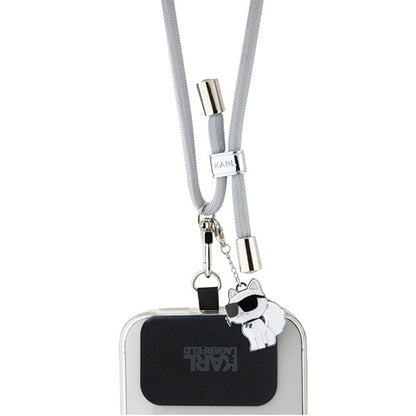 Karl Lagerfeld Choupette Telefonkordel, Grau