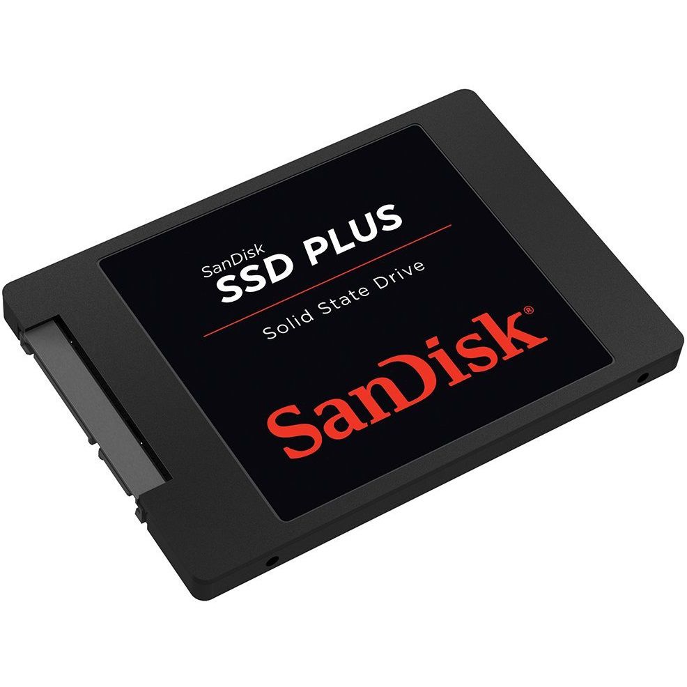 Solid State Drive (SSD) SanDisk Plus, 240GB, 2,5 Zoll, SATA III SDSSDA-240G-G26