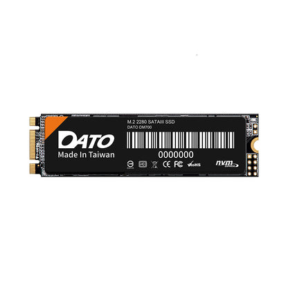 Solid State Drive (SSD) Dato, SATA III NGFF M.2 2280, 4TB, Schwarz DM700SSD-4TB