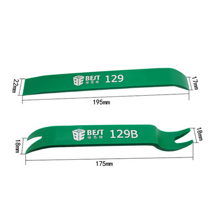 Plastic Auto Spatula Best BST-129 / 129B Double Bend