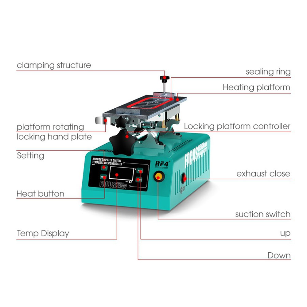 Trennstation Display Touchscreen RF4 Freedom