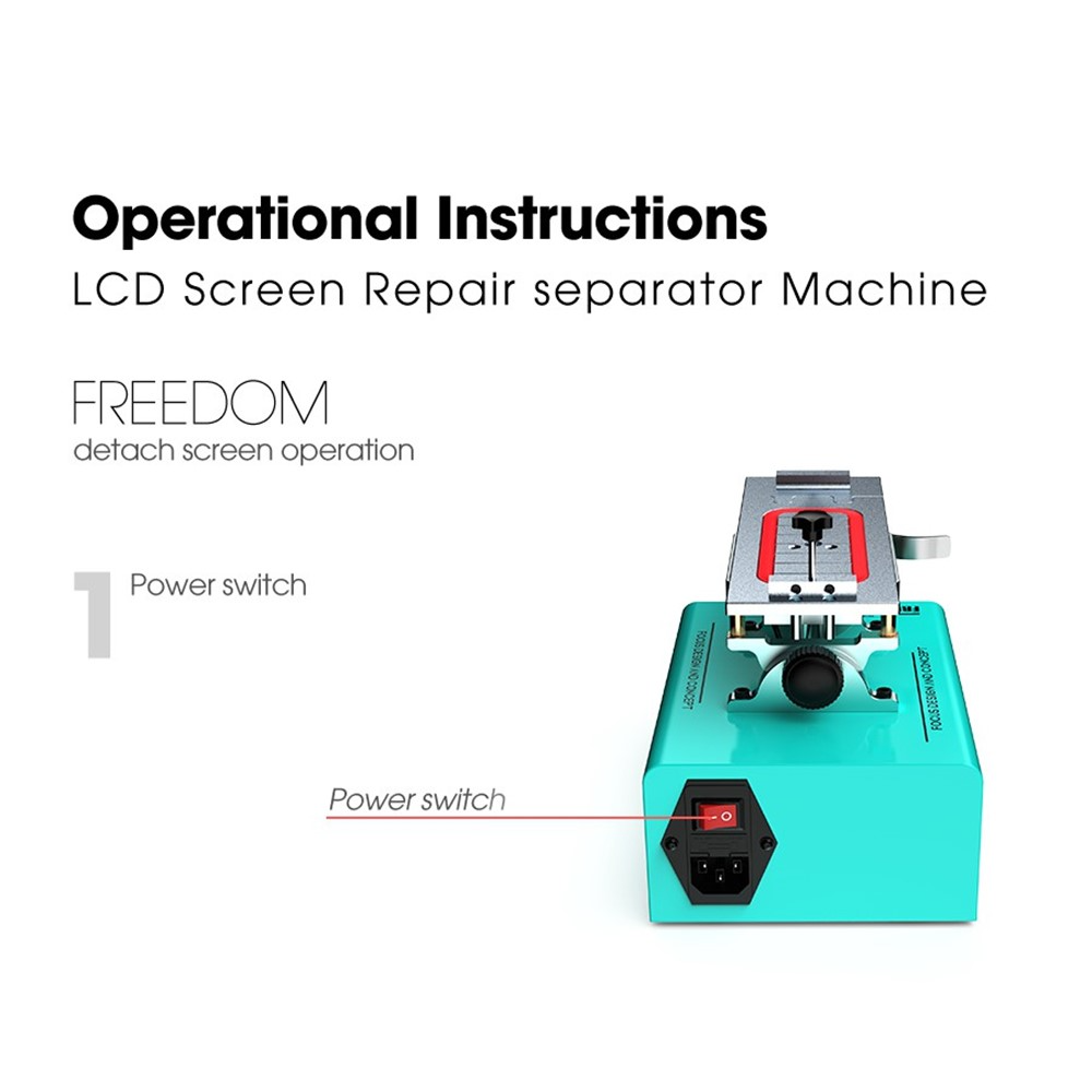 Trennstation Display Touchscreen RF4 Freedom