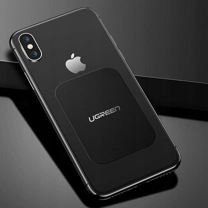 UGREEN LP123 Metallic Sticker (50869), Set of 2 pieces, Black