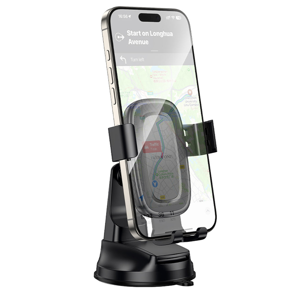 Autohalterung Borofone BH130 Follower Gravity, 6,1 Zoll - 7 Zoll, Schwarz