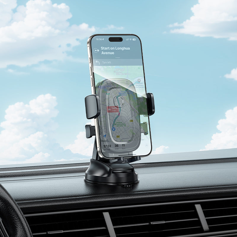 Autohalterung Borofone BH132 Follower, 4,5 Zoll - 7 Zoll, Schwarz