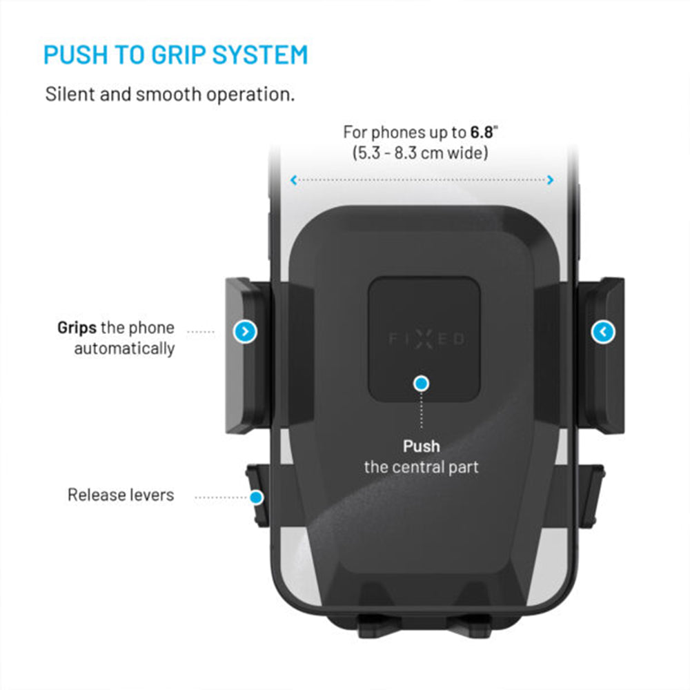 Autohalterung Fixed Iconiq Vent, Universal, Schwarz