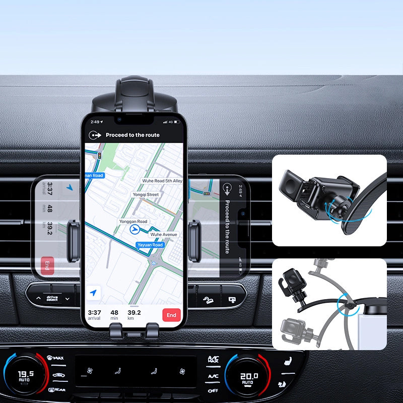 Joyroom Car Holder JR-ZS283, 4inch - 7inch, Black 