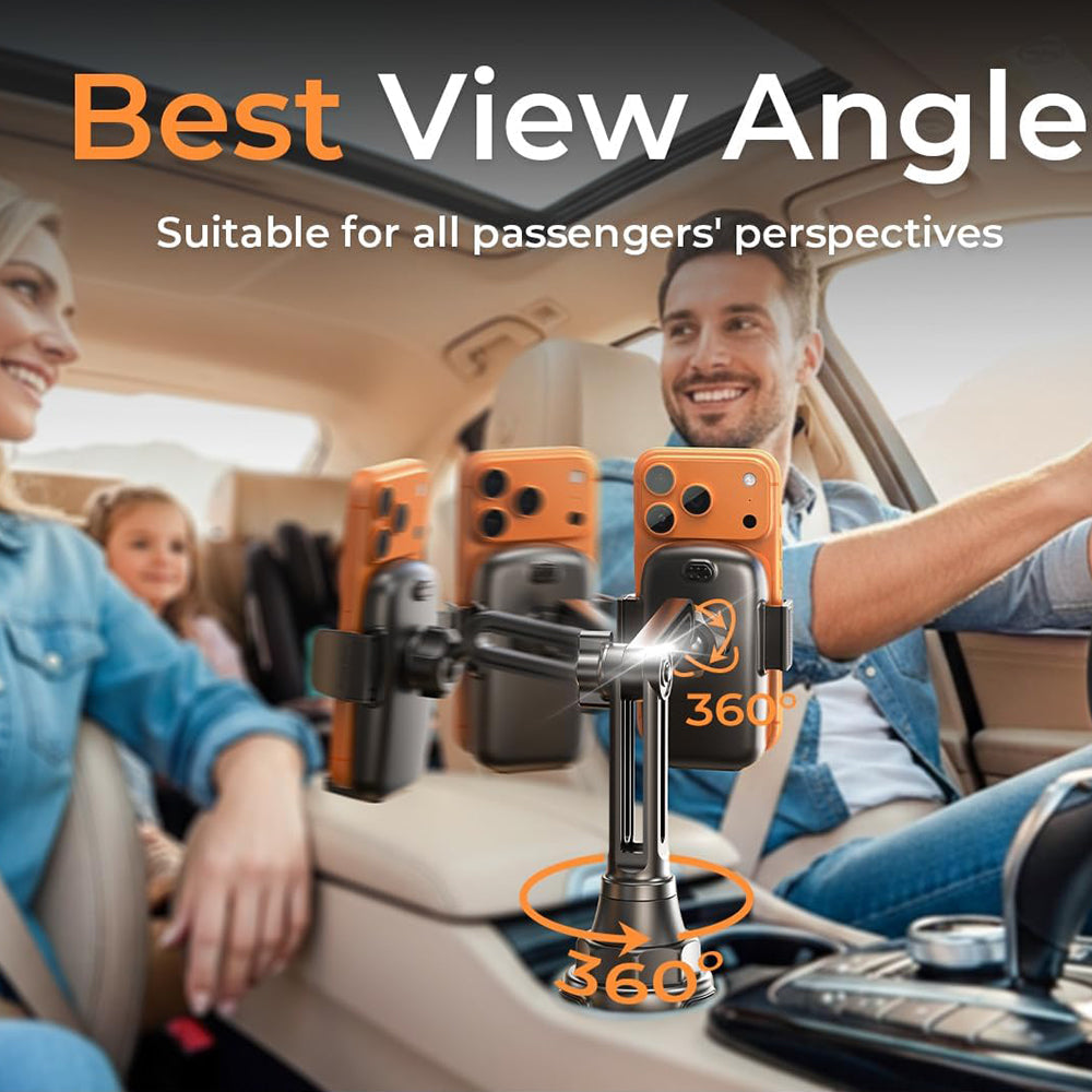 Lisen Car Holder for Phone / Tablet, 4.5inch - 12.9inch, Black YL0223070048