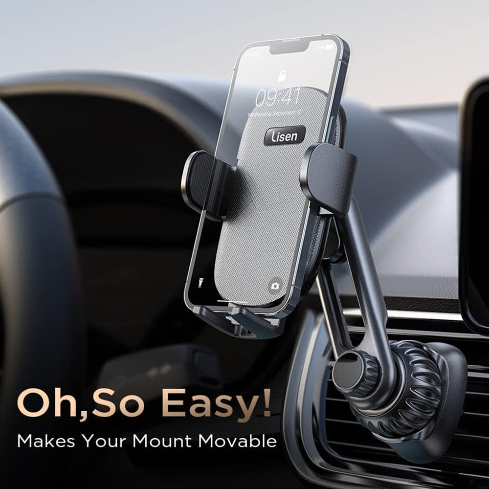 Autohalterung Lisen, 4.7inch - 7.2inch, Schwarz YL0222060011