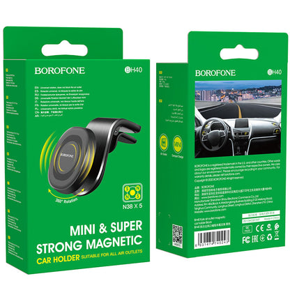 Magnetische Auto-Halterung Borofone BH40 Kyle, Universal, Schwarz