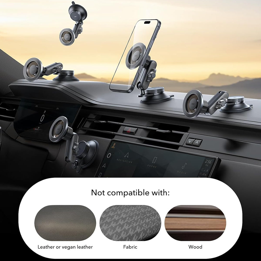 Magnetische Autohalterung ESR OmniLock Dash, Universal, Schwarz
