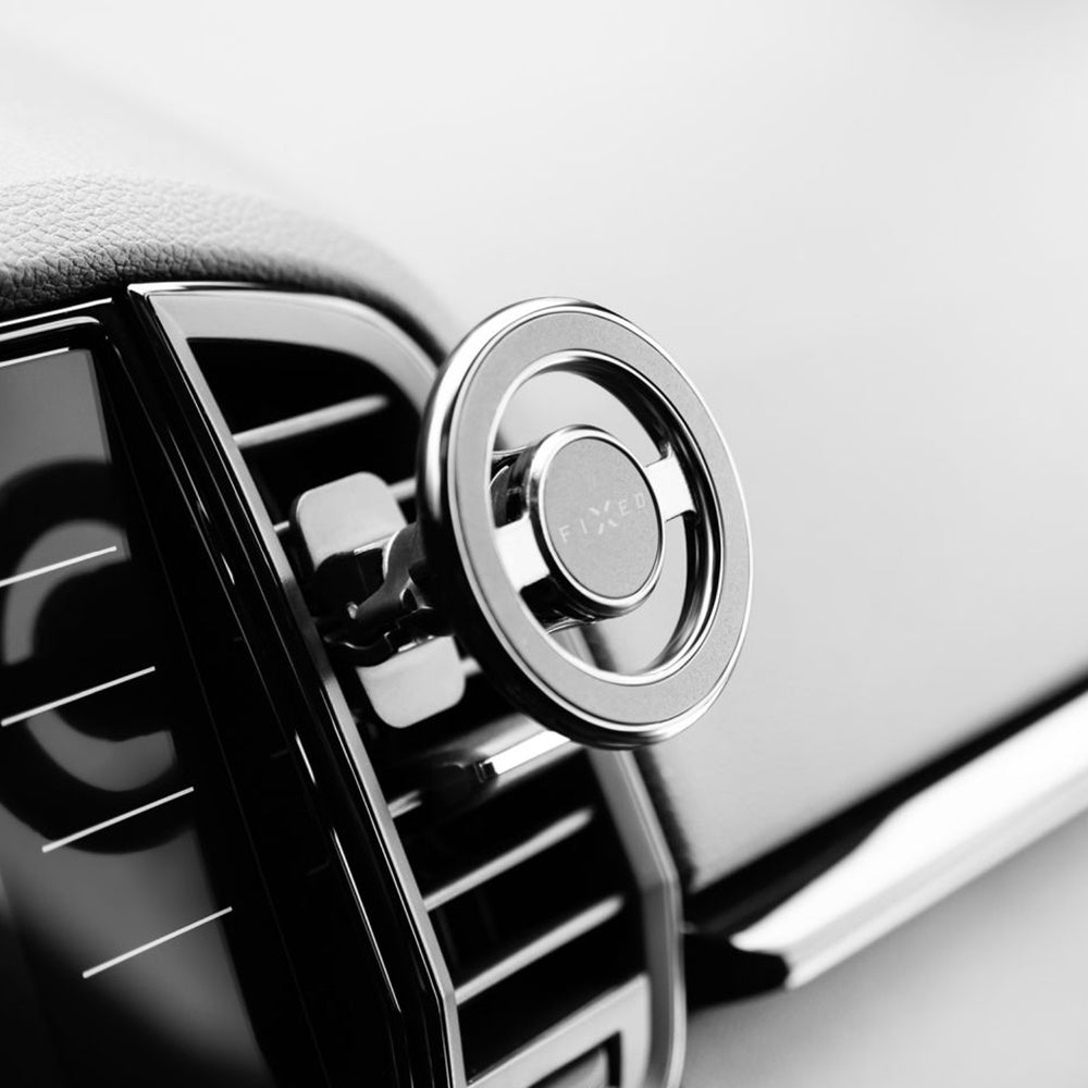 Magnetic Fixed Vent Car Holder, Universal, Black