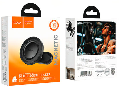 HOCO H58 Magnetic Car Holder, 4.5inch - 7inch, Black