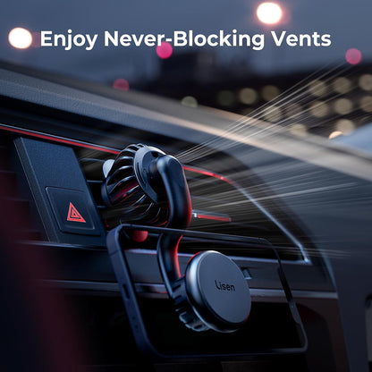 Magnetische Autohalterung Lisen, Universal, Schwarz YL0222060002