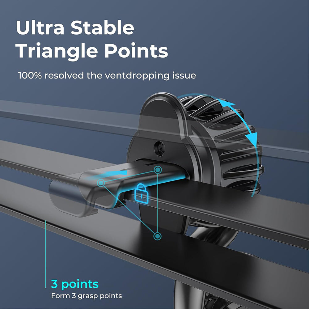 Magnetische Autohalterung Lisen, Universal, Schwarz YL0222060002