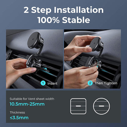 Magnetische Autohalterung Lisen, Universal, Schwarz YL0222060002