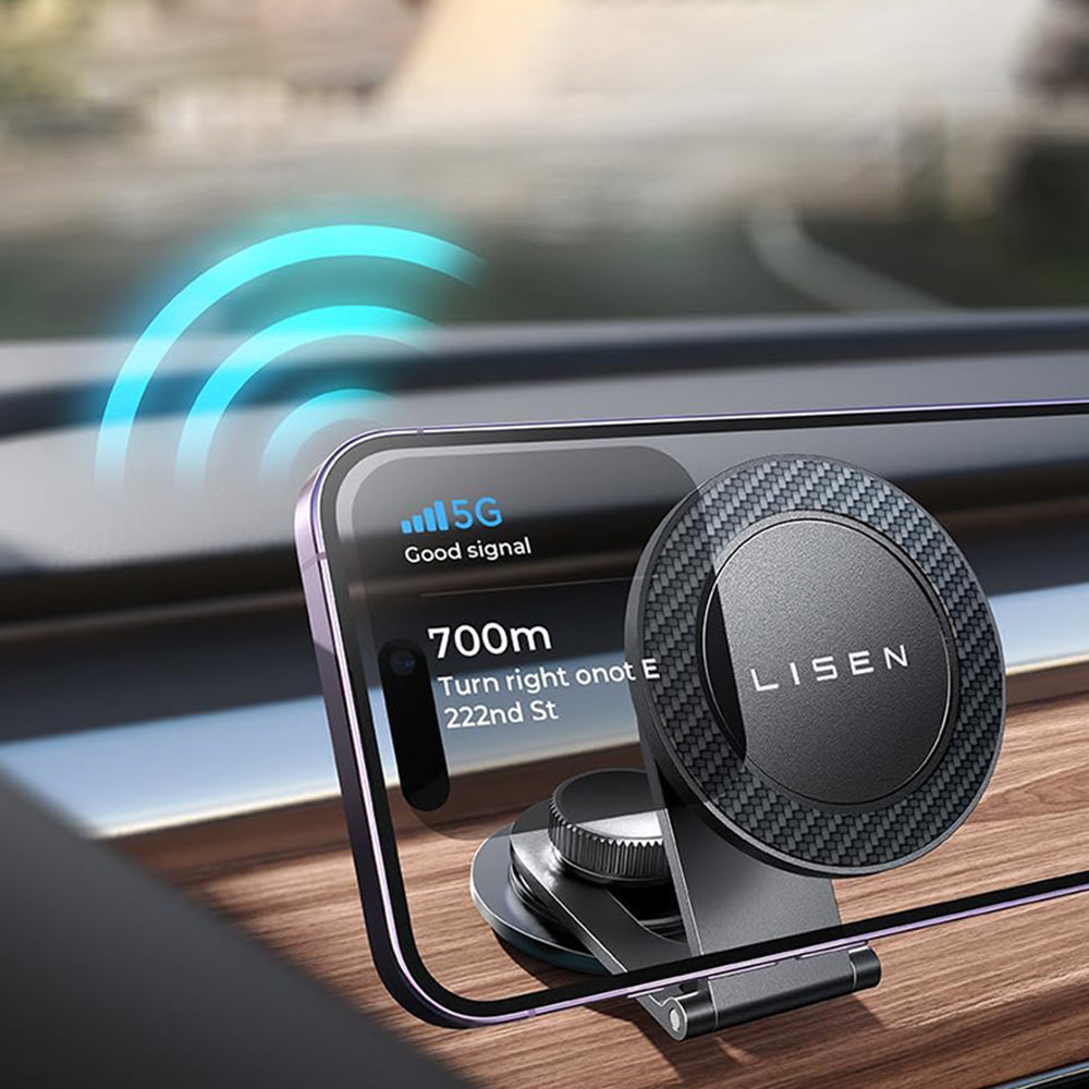 Magnetische Autohalterung Lisen, Universal, Schwarz YL0223050002