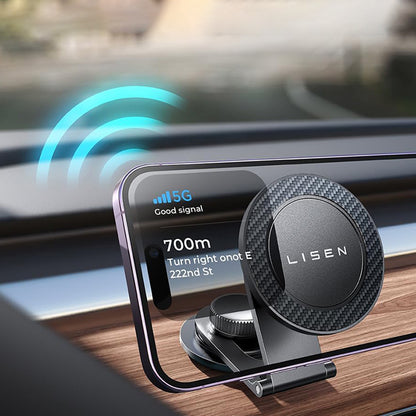 Magnetische Autohalterung Lisen, Universal, Schwarz YL0223050002