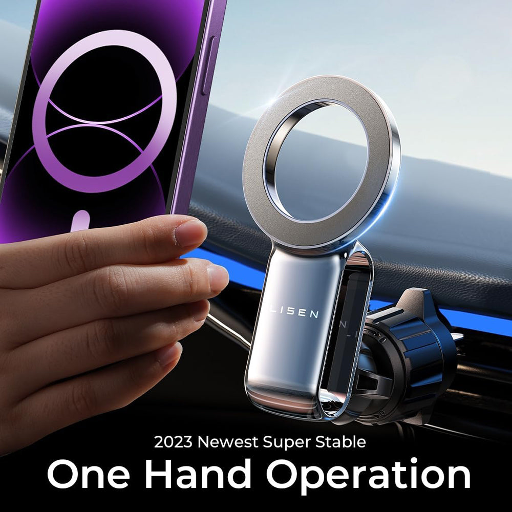 Magnetische Autohalterung Lisen, Universal, Schwarz YL0224050012