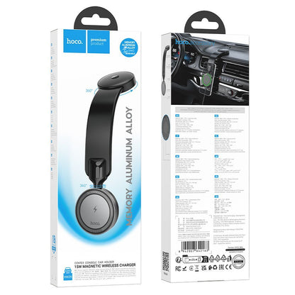 Kfz-Wireless-Ladegerät HOCO HW29, 15W, 1.67A, Schwarz