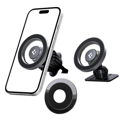 Magnetische Autohalterung Spigen MFT13, Universal, Silber ACP08314