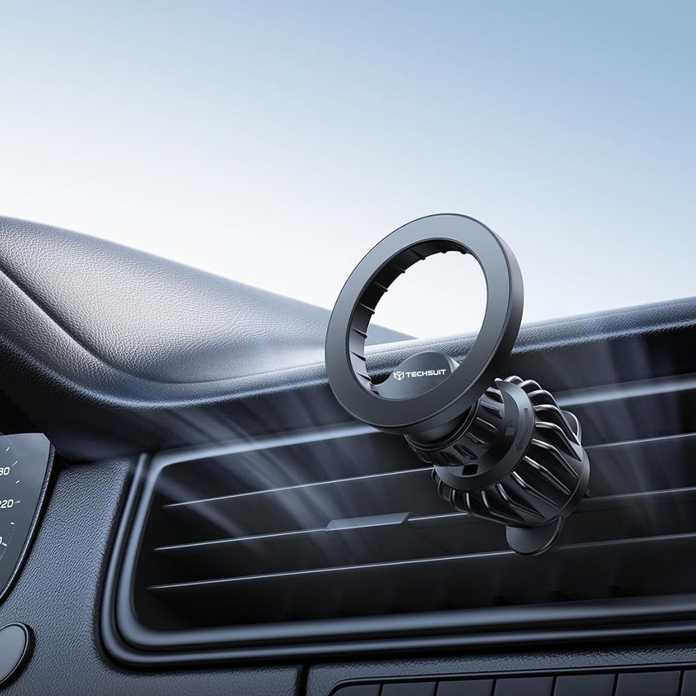 Magnetische Autohalterung Techsuit S1, Universal, Schwarz