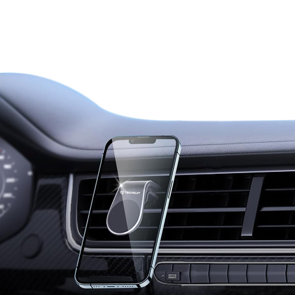 Auto-Magnet-Halterung Techsuit S7, Universal, Silber