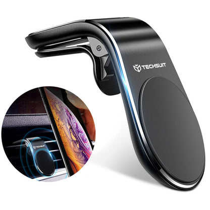 Auto-Magnet-Halterung Techsuit S7, Universal, Silber