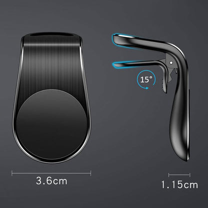 Auto-Magnet-Halterung Techsuit S7, Universal, Silber