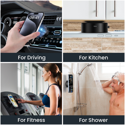 Magnetische Autohalterung XO Design C155, Universal, Schwarz