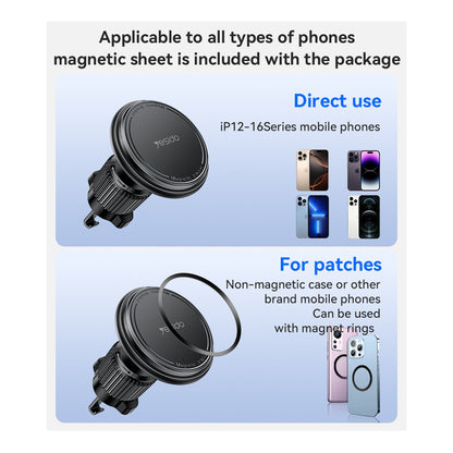 Magnetische Autohalterung Yesido C252, Universal, Schwarz