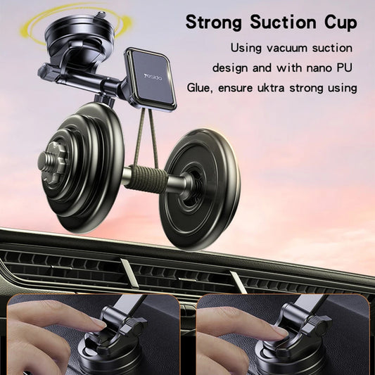 Magnetische Autohalterung Yesido C263, Universal, Schwarz