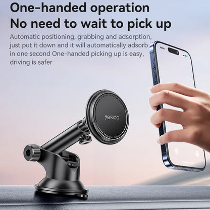 Magnetische Autohalterung Yesido C269, Universal, Schwarz