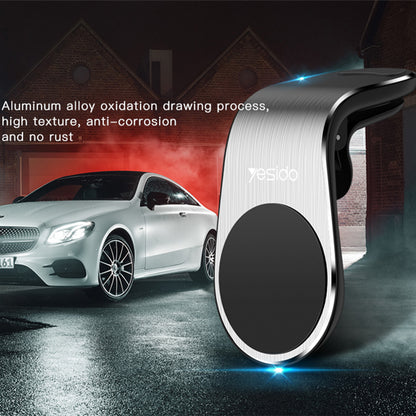 Yesido C64 Magnetic Car Holder, Universal, Black