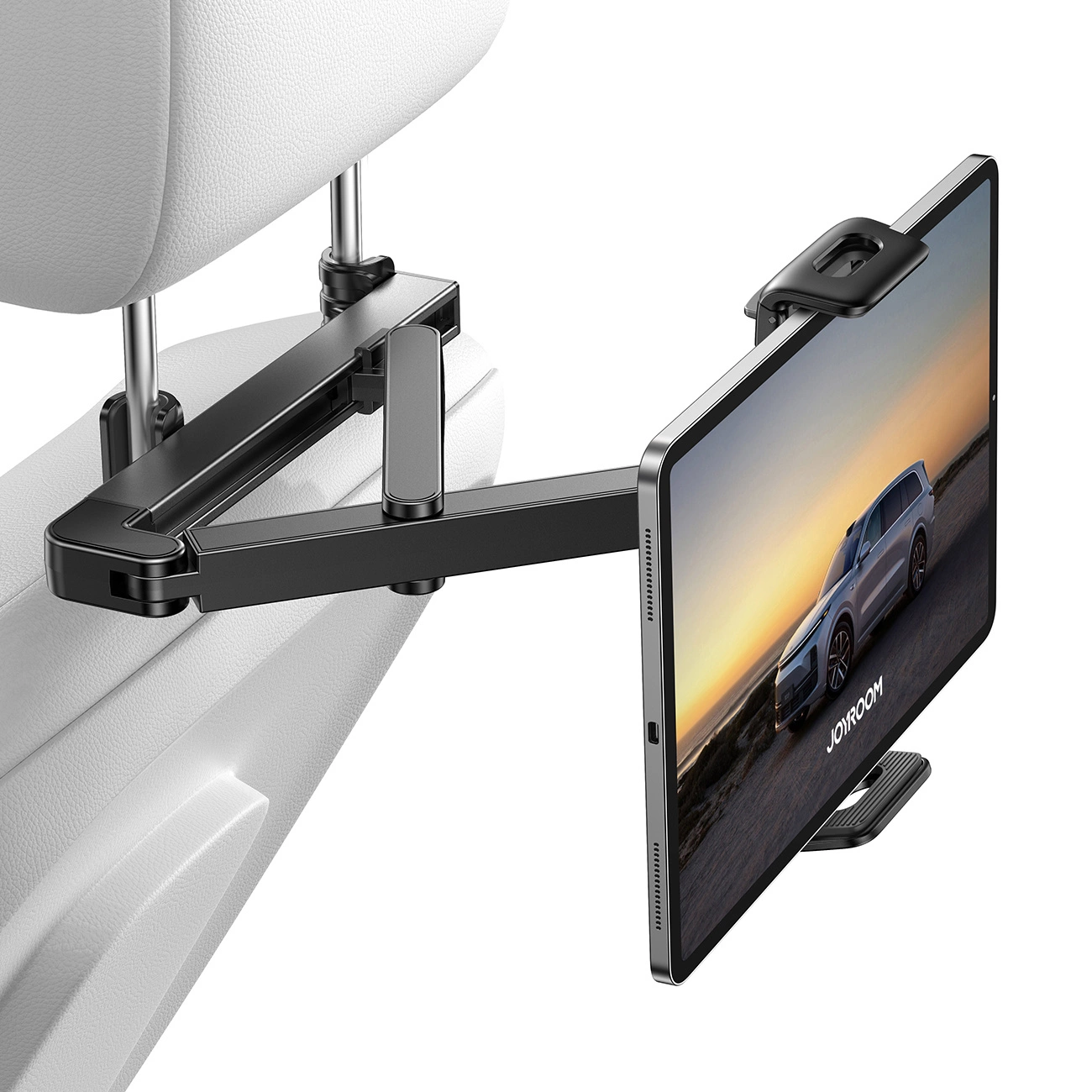 Joyroom JR-ZS433 Kopfstützenhalterung für Telefon / Tablet, 4,7 Zoll - 13 Zoll, Schwarz